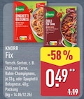 Chili con Carne von Knorr im aktuellen ALDI Nord Prospekt für 0,49 €