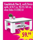 Couchtisch Tim II Angebote bei SB Möbel Boss Dessau-Roßlau für 59,99 €