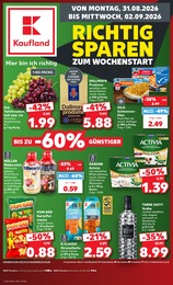 Kaufland Prospekt für Neuenhaus mit 69 Seiten Kaufland Prospekt für Neuenhaus: "Hier bin ich richtig", 69 Seiten, 31.08.2026 - 02.09.2026