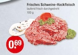 Frisches Schweine-Hackfleisch für 0,69 € bei V-Markt im Angebot Frisches Schweine-Hackfleisch im aktuellen V-Markt Prospekt