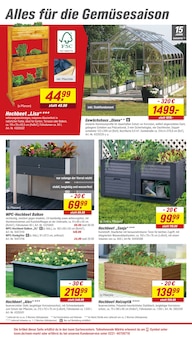 Gewächshaus im aktuellen toom Baumarkt Prospekt (Köln) Gewächshaus im toom Baumarkt Prospekt "Respekt, wer's selber macht." mit 18 Seiten (Köln)