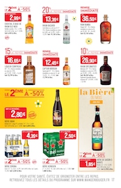 Promos Rhum dans le catalogue "C'EST TOUS LES JOURS LE MARCHÉ" de Supermarchés Match Rhum en promo dans le catalogue Supermarchés Match à la page 17