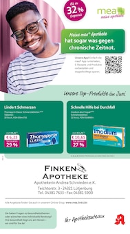 mea - meine apotheke Prospekt der Woche "Unsere Juni-Angebote" Seite 1, 01.06.2025 bis 30.06.2025 für Lütjenburg Aktueller mea - meine apotheke Prospekt "Unsere Juni-Angebote" Seite 1 von 4 Seiten für Lütjenburg