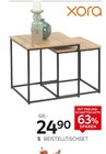 Beistelltischset 2-teilig von xora für 24,90 € bei XXXLutz Möbelhäuser im Angebot Beistelltischset 2-teilig von xora im aktuellen XXXLutz Möbelhäuser Prospekt