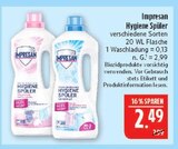 Hygiene Spüler im Angebot bei Marktkauf in Plauen Hygiene Spüler Angebote von Impresan bei Marktkauf Plauen für 2,49 €