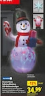 Selbstaufblasbare LED-Weihnachtsfigur Angebote von Livarno Home bei Lidl Solingen für 34,99 €