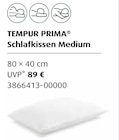 PRIMA Schlafkissen Medium Angebote von TEMPUR bei Segmüller Offenbach für 89,00 €