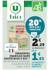Emmental Français Râpé Pasteurisé - U Bio en promo chez Super U Emmental Français Râpé Pasteurisé - U Bio dans le catalogue Super U
