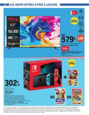 Nintendo Switch Angebote im Prospekt "Vos super pouvoirs d'achat" von E.Leclerc auf Seite 44