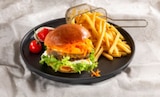 Spinat-Käseburger mit Pommes frites Angebote bei XXXLutz Möbelhäuser Hildesheim für 8,90 €