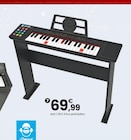 Clavier 37 touches lumineuses et support en bois | 8 ans à 69,99 € dans le catalogue JouéClub