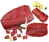 Aktuelles Frische Rinderrouladen oder frischer Rinderbraten oder Rindergulasch oder frische Rinder-Minutensteaks Angebot bei REWE in Herne ab 1,35 €