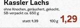 Aktuelles Lachs Angebot bei REWE in Ingolstadt ab 1,29 €