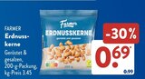 Erdnusskerne im ALDI SÜD Prospekt Erdnusskerne von Farmer im aktuellen ALDI SÜD Prospekt für 0,69 €