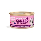 Promo Pâtée pour chaton au canard et au poulet morceaux en sauce sans céréales Edgard & Cooper - 85 g à 1,12 € dans le catalogue Botanic à Saint-Genest-Lerpt