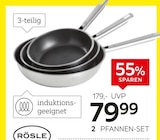 Aktuelles Pfannen-Set „Elegance“ Angebot bei XXXLutz Möbelhäuser in Pforzheim ab 79,99 €