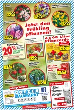 Götzen Baumarkt Schleiz GmbH Prospekt "Aktuelle Angebote", 2 Seiten, für Greiz, 23.03.2020 - 28.03.2020 Götzen Baumarkt Schleiz GmbH Prospekt "Aktuelle Angebote", 2 Seiten, für Greiz, 23.03.2020 - 28.03.2020