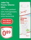 GLOBUS Wittlich - Frische fettarme Milch Angebot im Prospekt Frische fettarme Milch bei GLOBUS im Wittlich Prospekt für 0,89 €