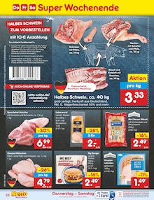 Hähnchen im Netto Marken-Discount Prospekt "Aktuelle Angebote" mit 54 Seiten (Krefeld)