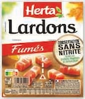 Lardons Conservation Sans Nitrite ou -25% de Sel - HERTA en promo chez Super U Vincennes à 0,60 €