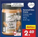 Karamell Keks Creme Creamy im Angebot bei Netto Marken-Discount in Wolfenbüttel Karamell Keks Creme Creamy Angebote bei Netto Marken-Discount Wolfenbüttel für 2,49 €