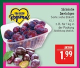 Marktkauf Oschatz - sächsische Zwetschgen Angebot im Prospekt sächsische Zwetschgen bei Marktkauf im Oschatz Prospekt für 1,99 €