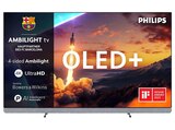 55 Zoll OLED Fernseher im MediaMarkt Saturn Prospekt 55OLED910/12 OLED+ Ambilight TV (Flat, 55 Zoll / 139 cm, UHD 4K, SMART TV, Ambilight) von PHILIPS im aktuellen MediaMarkt Saturn Prospekt für 1.449,00 €