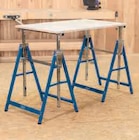 Lot de 2 tréteaux télescopiques 400 kg - SCHEPPACH en promo chez Super U Saint-Nazaire à 31,99 €