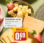 Holländischer Gouda im Angebot bei REWE in Bottrop Holländischer Gouda Angebote bei REWE Bottrop für 0,69 €