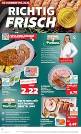 Aktueller Kaufland Prospekt mit Rollbraten, "RICHTIG FRISCH", Seite 28