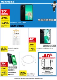 Offre Calculatrice dans le catalogue Carrefour du moment à la page 97