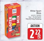Minis von Ritter Sport für 2,22 € bei EDEKA im Angebot Minis von Ritter Sport im aktuellen EDEKA Prospekt