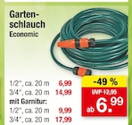 Gartenschlauch Economic 1/2", ca. 20 m für 6,99 € bei Zimmermann im Angebot Gartenschlauch Economic 1/2", ca. 20 m im aktuellen Zimmermann Prospekt
