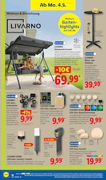 Lidl Gartenmöbel im Prospekt 