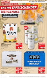 Krombacher Radler Angebote im Prospekt "EXTRA-ANGEBOTE" von Kaufland auf Seite 4