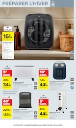 Offre Convecteur Électrique dans le catalogue Carrefour du moment à la page 56