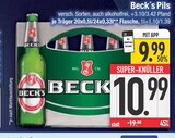 Pils im Angebot bei EDEKA in Neuburg Pils Angebote von Beck's bei EDEKA Neuburg für 9,99 €