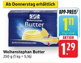 Butter Angebote von Weihenstephan bei E center Rottenburg für 1,11 €