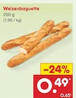 Weizenbaguette  im aktuellen Netto Marken-Discount Prospekt für 0,49 €