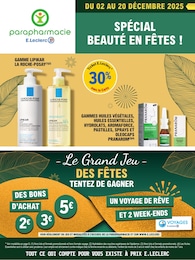 Prospectus E.Leclerc, "SPÉCIAL BEAUTÉ EN FÊTES !",  pages, 02/12/2025 - 20/12/2025
