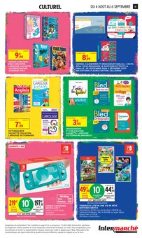 Promotion Jeu dans le prospectus Intermarché Super, valable du 04/08/2026 au 06/09/2026 Promo Jeu dans le catalogue Intermarché Super du moment à la page 41