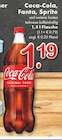 Aktuelle Coca Cola Angebote bei TOP Getränke in Rheda-Wiedenbrück Aktuelles Coca-Cola,Fanta oder Sprite Angebot bei TOP Getränke in Rheda-Wiedenbrück ab 1,19 €