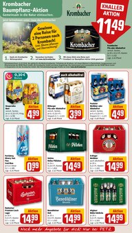 Krombacher im REWE Prospekt "Dein Markt" mit 34 Seiten (Bornheim)