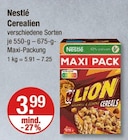 Cerealien von Nestlé im aktuellen V-Markt Prospekt für 3,99 €