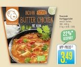 Indian Style Butter Chicken mit Huhn im Angebot bei Marktkauf in Indian Style Butter Chicken mit Huhn Angebote von Youcook bei Marktkauf für 3,49 €