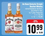 Kentucky Straight Bourbon Whiskey Angebote von Jim Beam bei E center Hof für 10,99 €