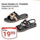 Aktuelles Damen-Sandale Angebot bei GLOBUS in Erfurt ab 19,99 €