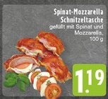 Spinat-Mozzarella Schnitzeltasche Angebote bei E center Mülheim für 1,19 €