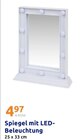 Spiegel mit LED-Beleuchtung Angebote bei Action Mühlhausen für 4,97 €