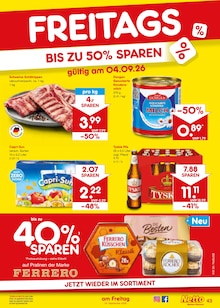 Schweinefilet im aktuellen Netto Marken-Discount Prospekt (Aachen) Schweinefilet im Netto Marken-Discount Prospekt "Aktuelle Angebote" mit 66 Seiten (Aachen)